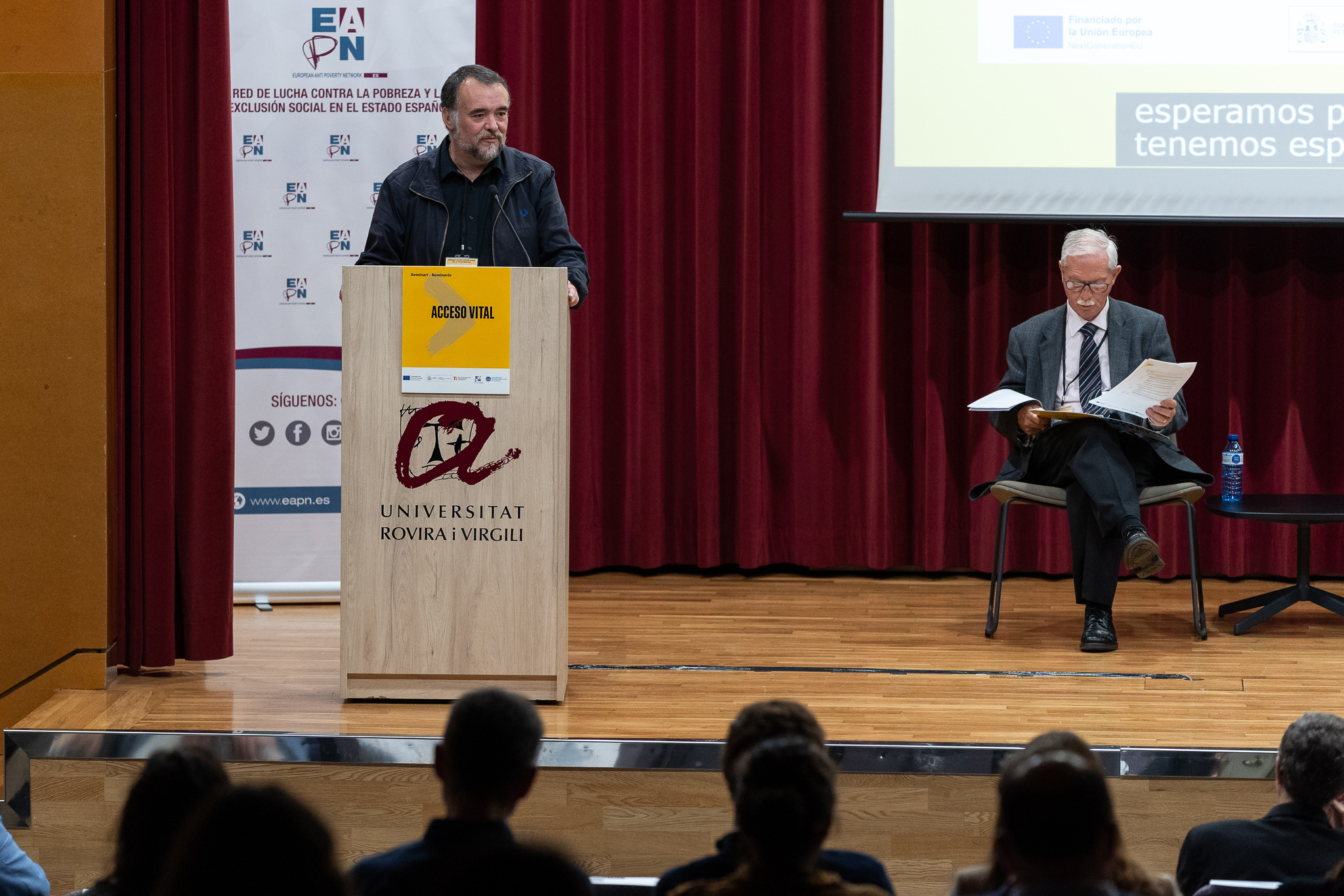 Ir a Primera jornada del Seminario de EAPN-ES en Tarragona sobre la adecuación del IMV y el sistema autonómico de rentas mínimas EU